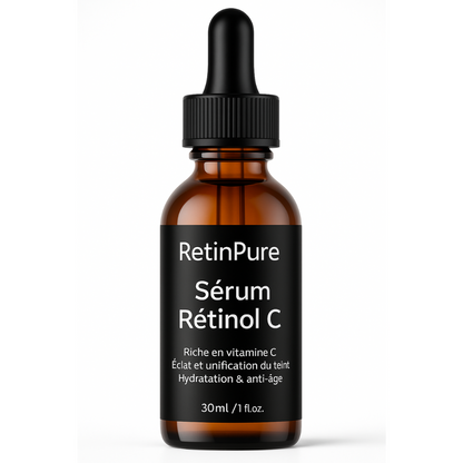 Sérum anti-âge RetinPure – Réduit visiblement rides et ridules en 14 jours