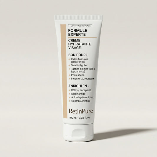 Crème Hydratante Visage RetinPure – Confort & Éclat