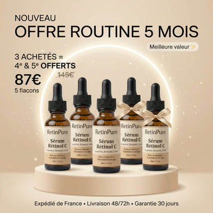 RetinPure™ – Sérum visage pour peaux matures